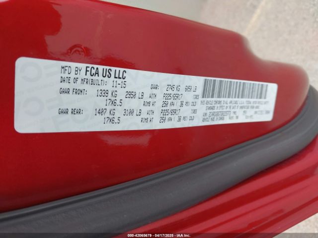2C4RDGBG7GR225773 Dodge Grand Caravan Se