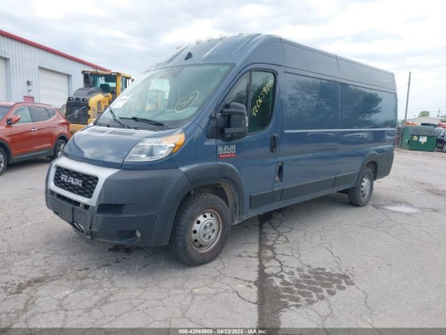 3C6MRVJG6NE112534 RAM Promaster 3500 Cargo Van High Roof 159 Wb Ext
