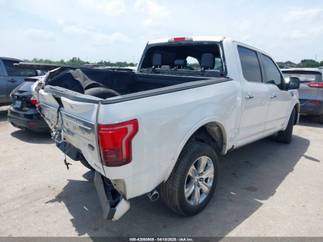 1FTEW1CF0GFB25680 Ford F-150 Platinum