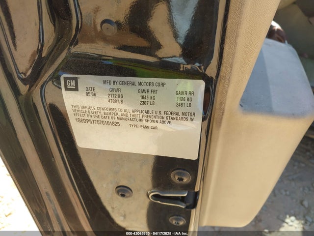 2007 CADILLAC CTS 1G6DP577070101825 Photo 8