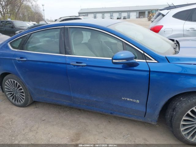 3FA6P0RU5HR388615 Ford Fusion Hybrid Titanium