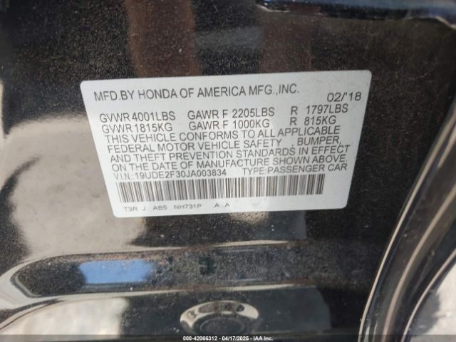 19UDE2F30JA003834 Acura Ilx Acurawatch Plus Package