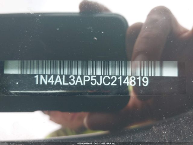 1N4AL3AP5JC214819 Nissan Altima 2.5 S
