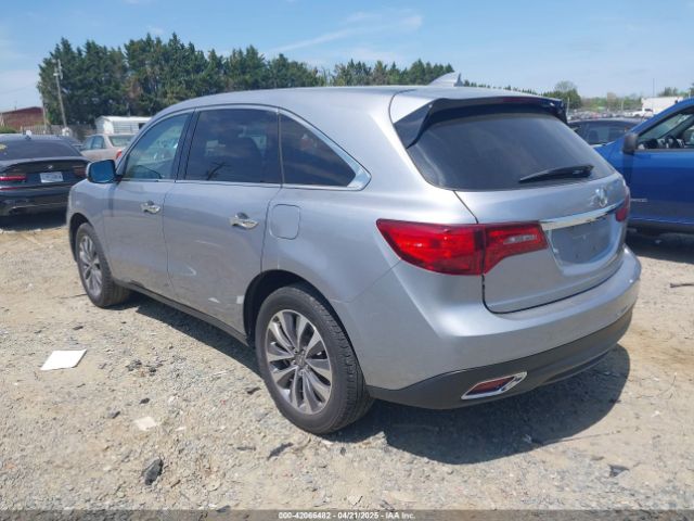 2016 ACURA MDX 5FRYD4H41GB048803 Photo 2