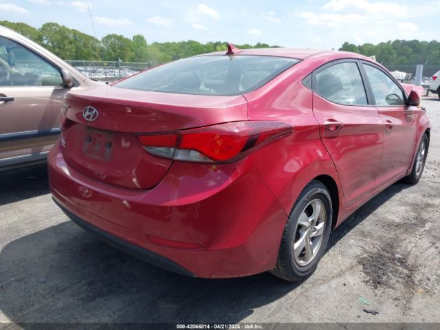 KMHDH4AE0EU084912 Hyundai ELANTRA SE