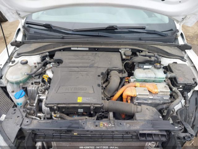 KMHC65LC9KU178785 Hyundai Ioniq Hybrid Blue