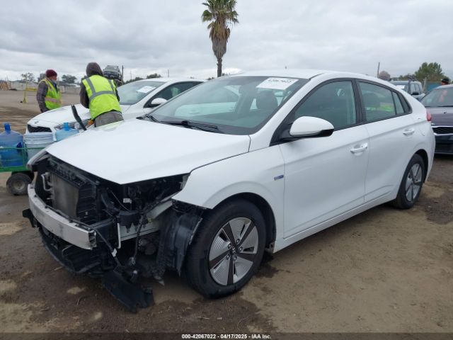KMHC65LC9KU178785 Hyundai Ioniq Hybrid Blue