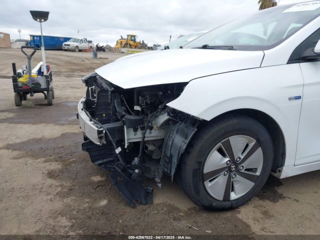 KMHC65LC9KU178785 Hyundai Ioniq Hybrid Blue
