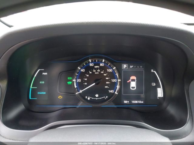 KMHC65LC9KU178785 Hyundai Ioniq Hybrid Blue