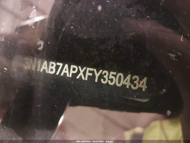3N1AB7APXFY350434 Nissan SENTRA SV