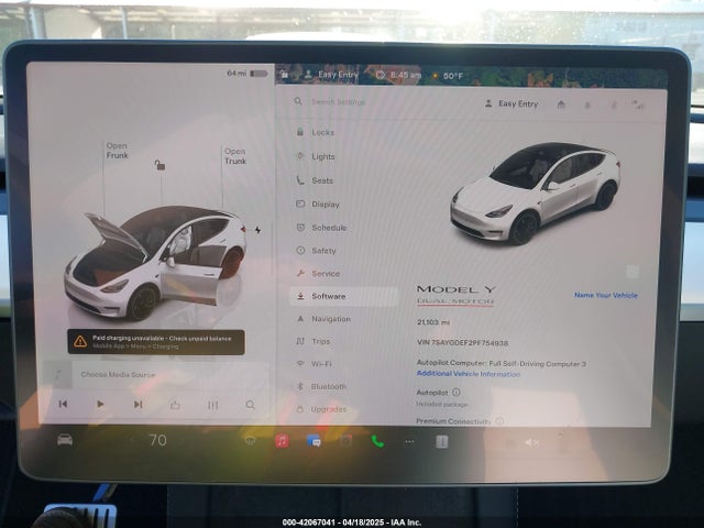 2023 TESLA MODEL Y 7SAYGDEF2PF754938 Photo 6