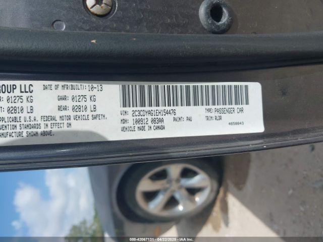 2C3CDYAG1EH154476 Dodge Challenger Sxt Plus