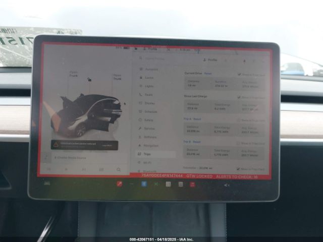 7SAYGDEE4PA147444 Tesla Model Y Awd/long Range Dual Motor All-wheel Drive
