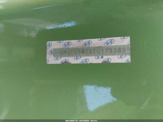 KMHCU5AEXEU175389 Hyundai ACCENT SE