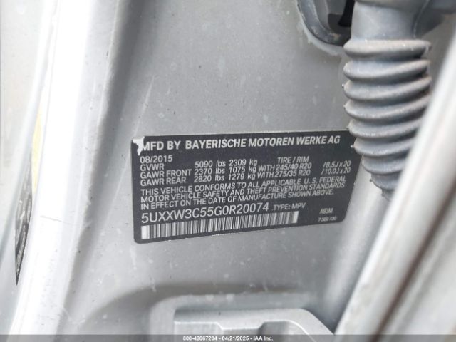 5UXXW3C55G0R20074 BMW X4 Xdrive28i