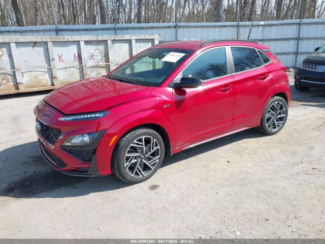 2022 HYUNDAI KONA KM8K33A38NU918763 Photo 1