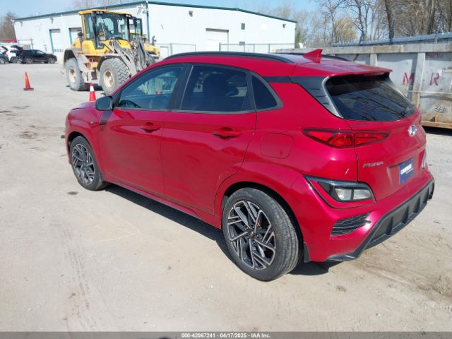 2022 HYUNDAI KONA KM8K33A38NU918763 Photo 2