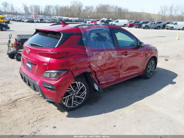 2022 HYUNDAI KONA KM8K33A38NU918763 Photo 3