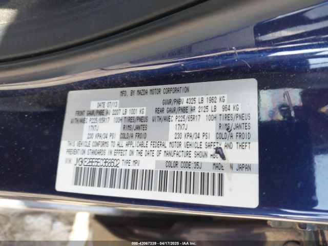 JM3KE2BE6E0368602 Mazda CX-5 SPORT