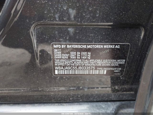 WBAJA9C55JB033575 BMW 530e Iperformance
