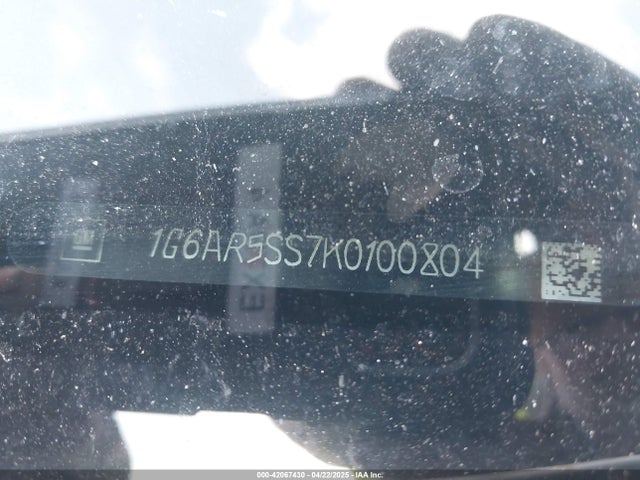 2019 CADILLAC CTS 1G6AR5SS7K0100804 Photo 8