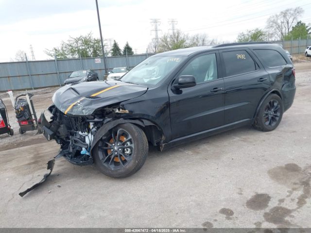 1C4SDJCT0PC580531 Dodge Durango Hemi Orange Awd