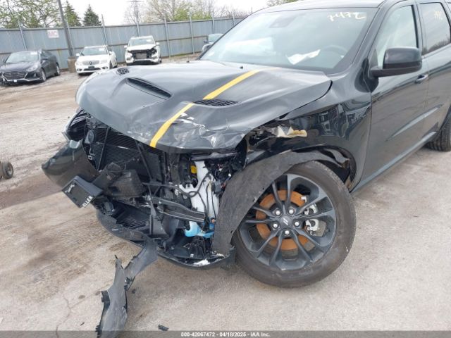 1C4SDJCT0PC580531 Dodge Durango Hemi Orange Awd