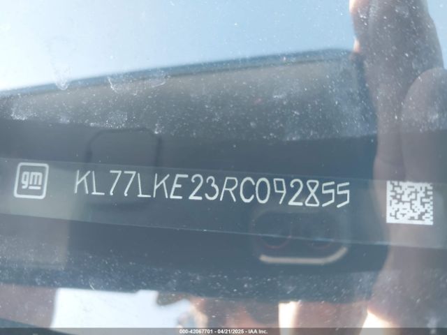 KL77LKE23RC092855 Chevrolet Trax Fwd Activ
