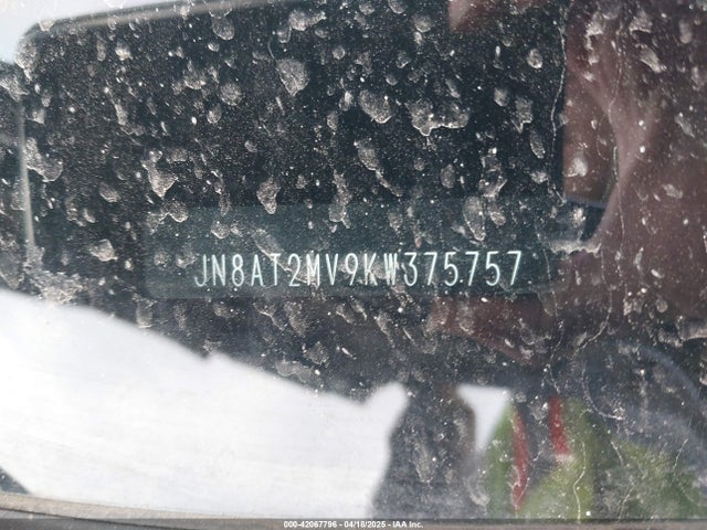 JN8AT2MV9KW375757 Nissan ROGUE SV