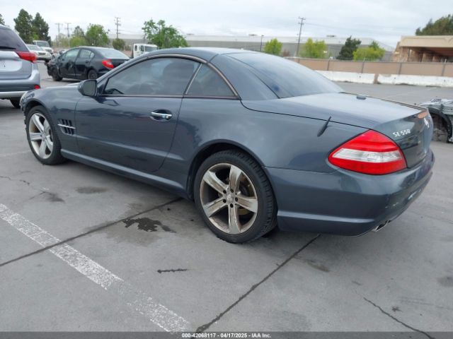 2009 MERCEDES-BENZ SL 550 WDBSK71F59F142318 Photo 2