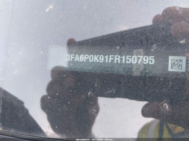 3FA6P0K91FR150795 Ford Fusion Titanium
