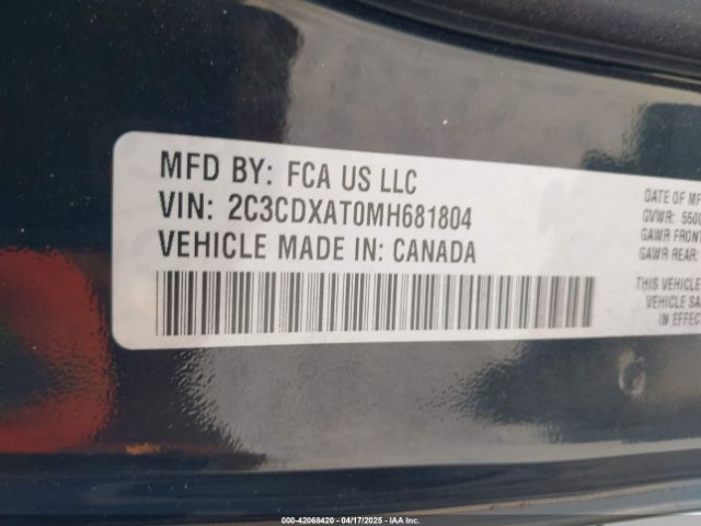 2021 DODGE CHARGER 2C3CDXAT0MH681804 Photo 8