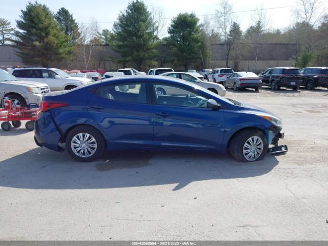 5NPDH4AE1GH681813 Hyundai ELANTRA SE