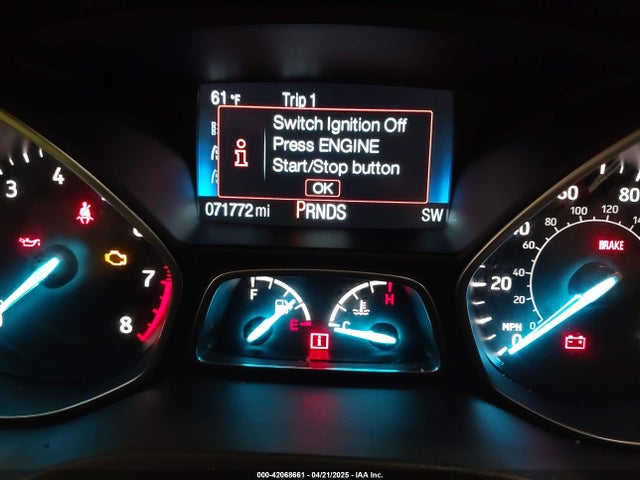1FMCU9HD9KUA18646 Ford 1.5l gtdi sigma w/premium fuel