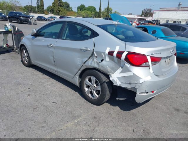 5NPDH4AE1FH645859 Hyundai ELANTRA SE