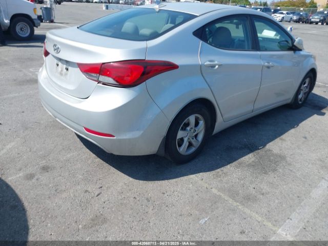 5NPDH4AE1FH645859 Hyundai ELANTRA SE