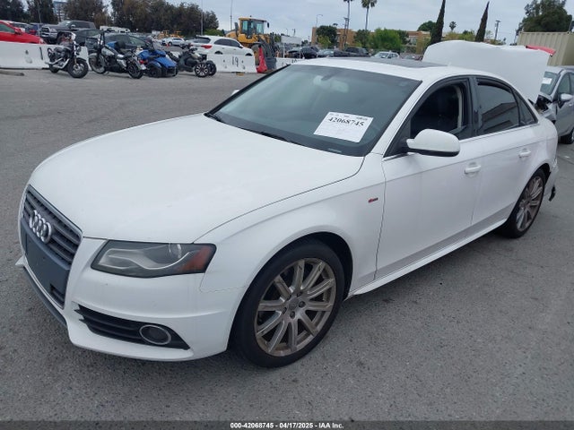 2012 AUDI A4 WAUEFAFL3CA111293 Photo 1