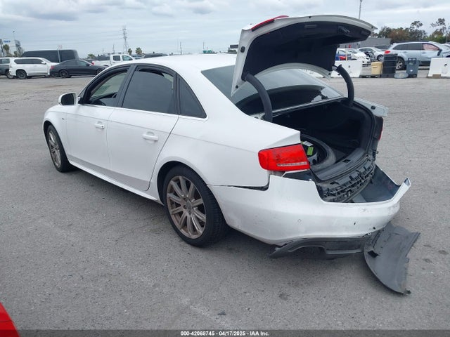 2012 AUDI A4 WAUEFAFL3CA111293 Photo 2