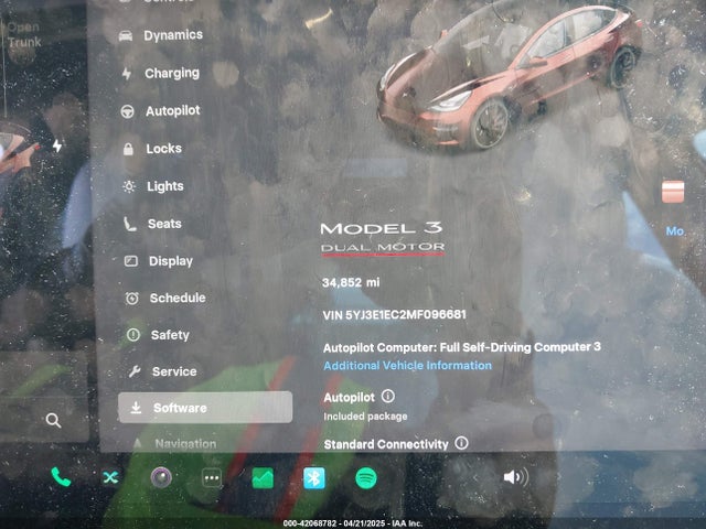 2021 TESLA MODEL 3 5YJ3E1EC2MF096681 Photo 6