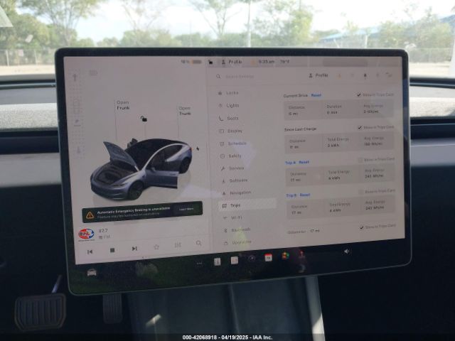5YJ3E1EA7SF892239 Tesla Model 3 Long Range Rear-wheel Drive