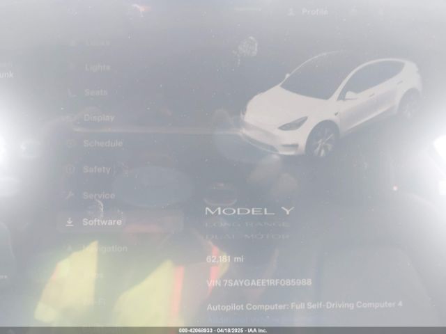 7SAYGAEE1RF085988 Tesla Model Y Long Range Dual Motor All-wheel Drive