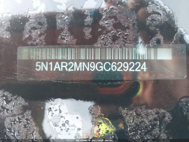 5N1AR2MN9GC629224 Nissan Pathfinder Sl
