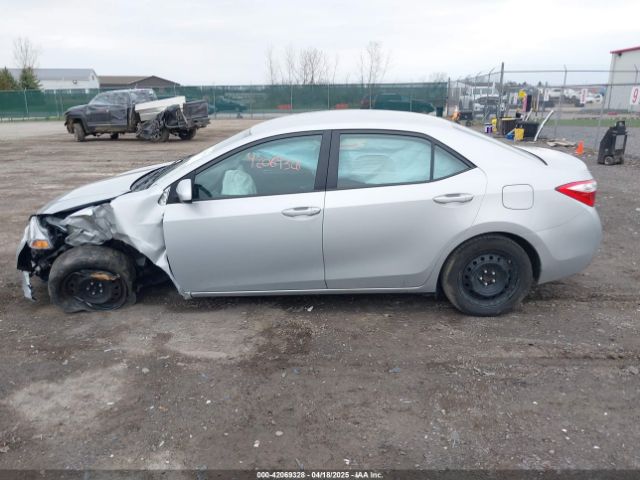 2T1BURHE9FC467210 Toyota COROLLA LE