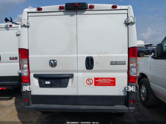 3C6LRVVG2PE596243 RAM Promaster 2500 Low Roof 136 Wb