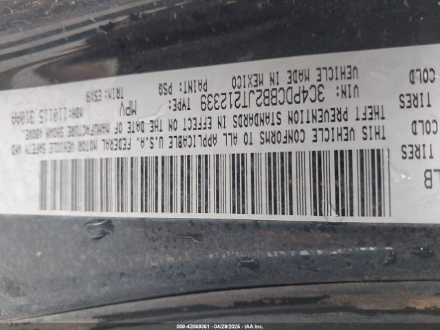 3C4PDCBB2JT212339 Dodge Journey Sxt