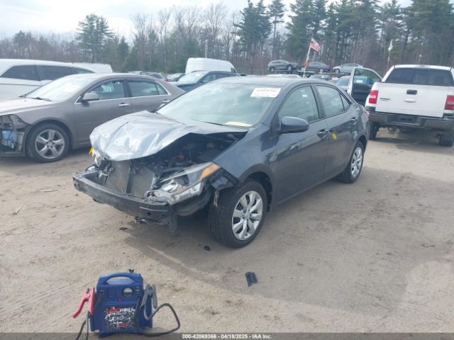 2T1BURHE4GC508859 Toyota COROLLA LE
