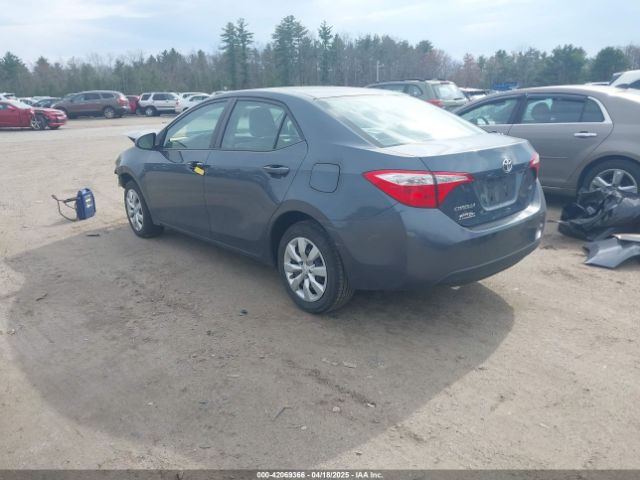 2T1BURHE4GC508859 Toyota COROLLA LE