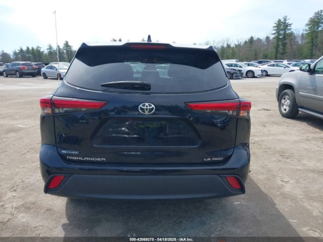 5TDBZRBH2NS206348 Toyota Highlander Le