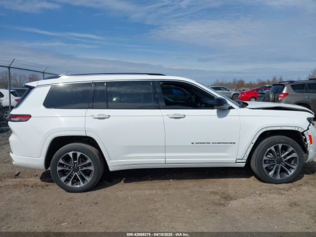 1C4RJKDG6M8116172 Jeep Grand Cherokee L Overland 4x4