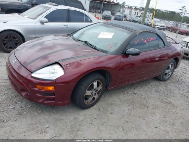 2004 MITSUBISHI ECLIPSE SPYDER 4A3AE45G74E070958 Photo 1